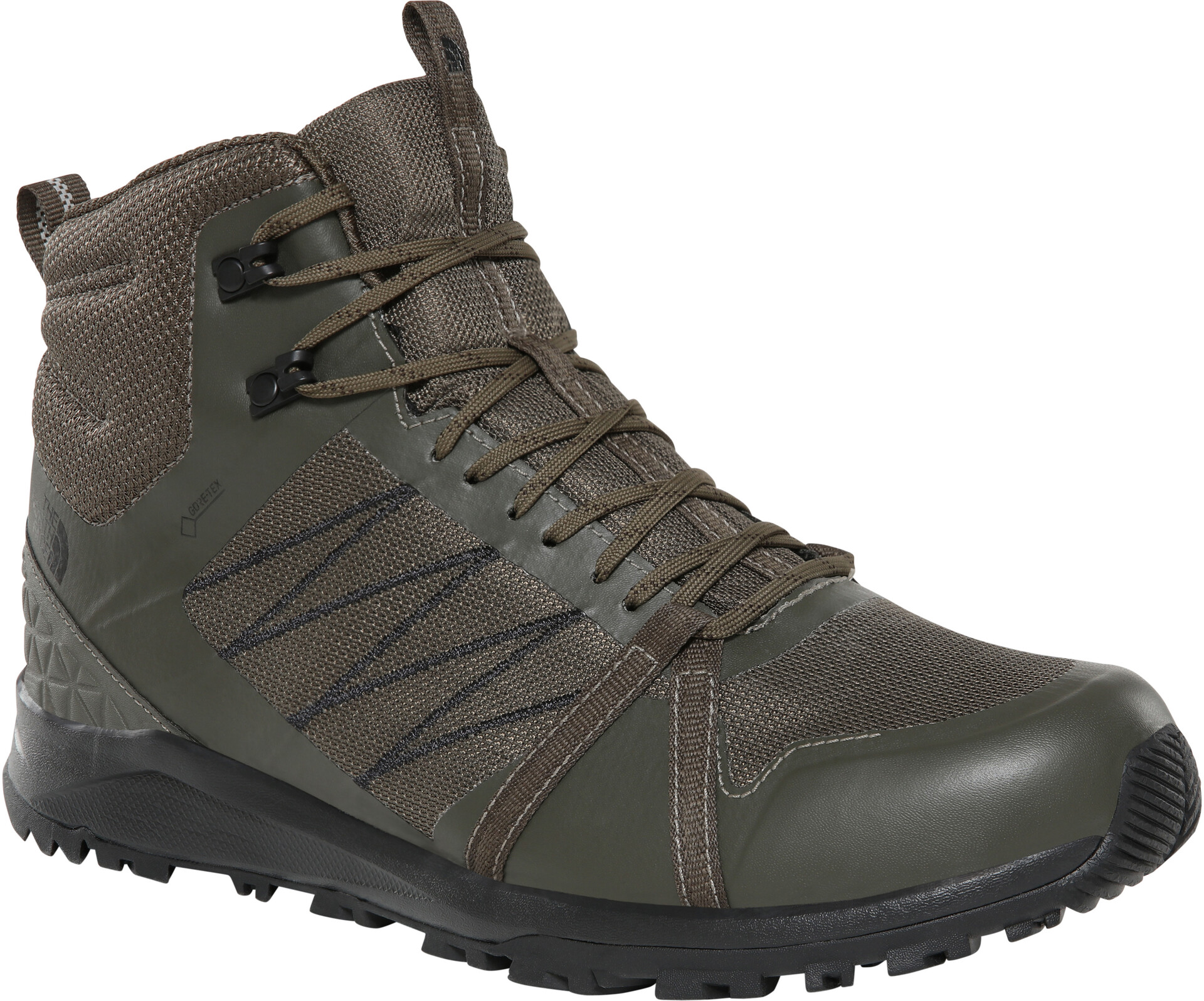 the north face men's litewave fastpack ii mid waterproof hiking boots